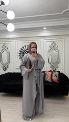 Zafira Üçlü Abaya Takım