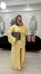 Zafira Üçlü Abaya Takım