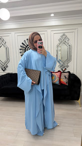 Zafira Üçlü Abaya Takım