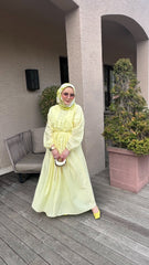 YELLOW LENA ELBİSE