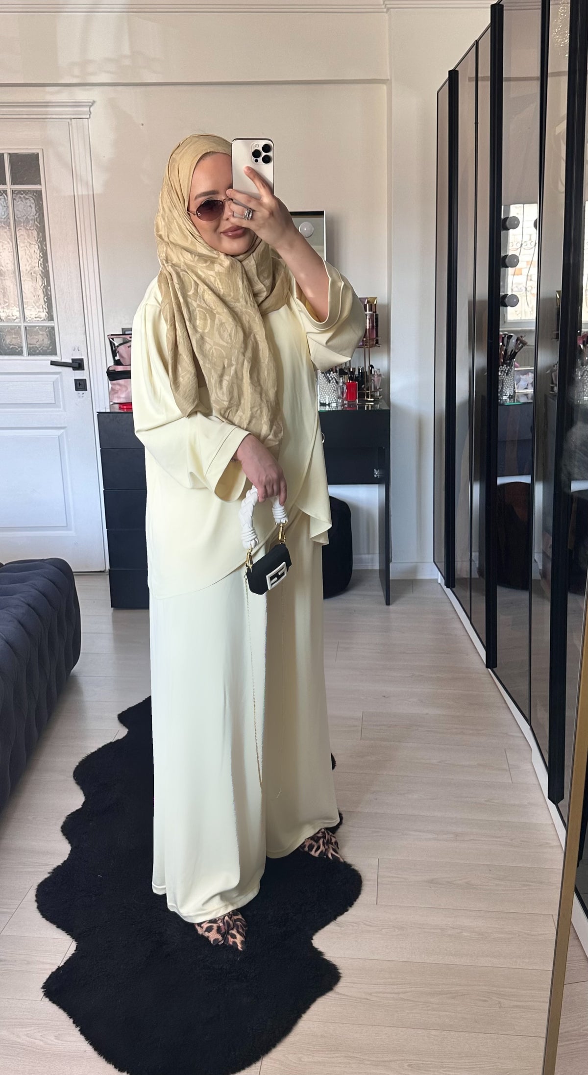 BUTTER YELLOW ASİMETRİK KESİM OYSHO TAKIM