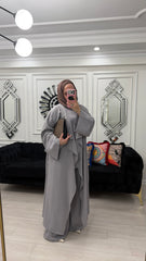 Zafira Üçlü Abaya Takım