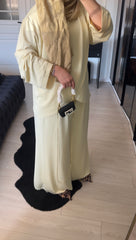 BUTTER YELLOW ASİMETRİK KESİM OYSHO TAKIM